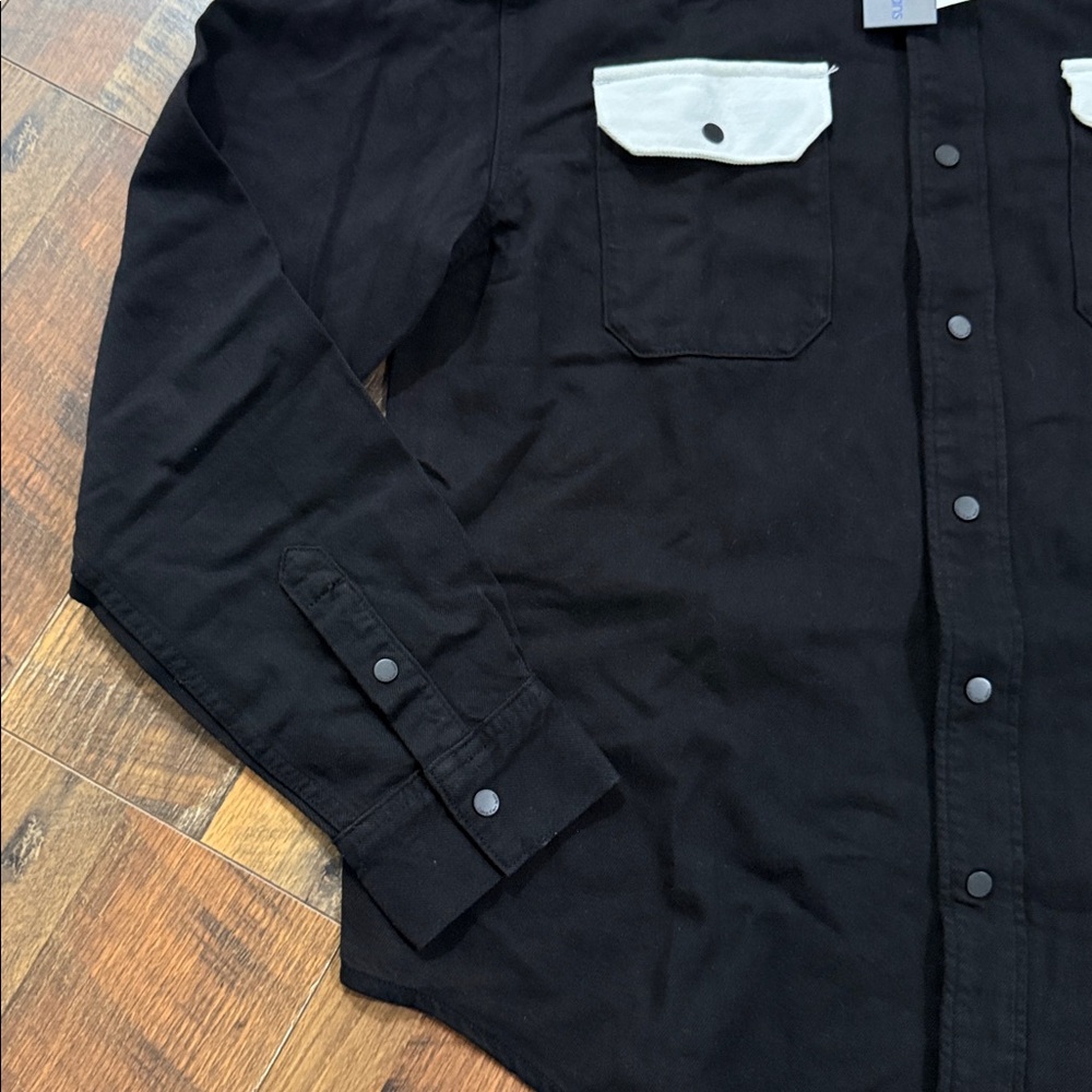 Calvin Klein Jeans Archive Contrast Pocket Western Shirt - Medium - Picture 4 of 6
